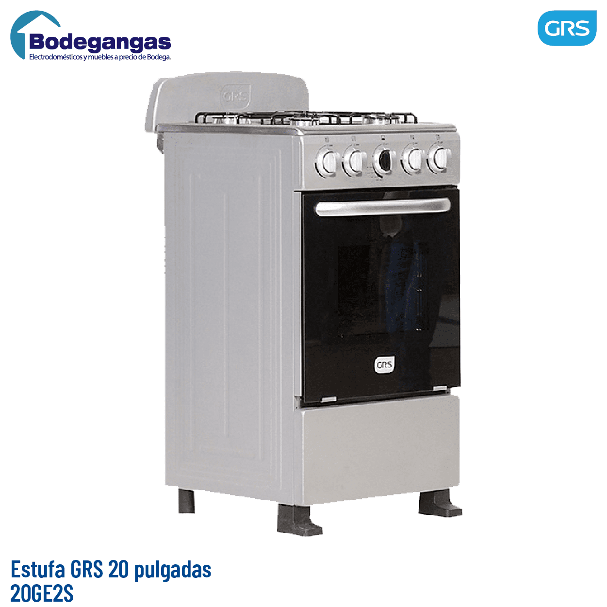 Estufas de gas barata 20 pulgadas - 4 Quemadores – grsenlinea